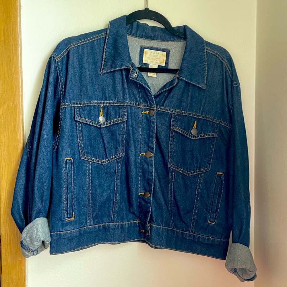 Forever 21 Dark Wash Denim Jacket